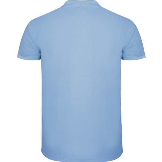 Tricou polo scoala bleu unisex Roly Star 6638-1