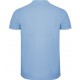 Tricou polo scoala bleu unisex Roly Star 6638-1
