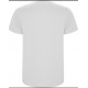 Tricou alb scoala unisex Roly Stafford 6681