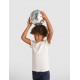 Tricou bumbac organic alb scoala unisex Roly Golden 6690