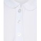 Tricou polo scoala alb fete maneca lunga George 8329
