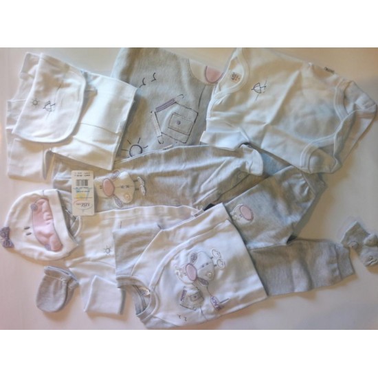 Set aziz 10 piese nou nascut fetita