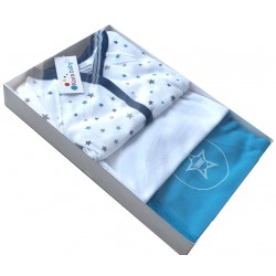 Set cadou 7 piese nou nascut baiat Kara-baby kara11