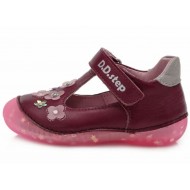 Pantofi decupati din piele pentru fetite DD Step 015-467a