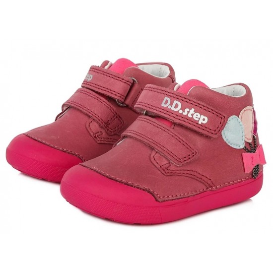 Pantofi fete din piele ddstep 066-69B