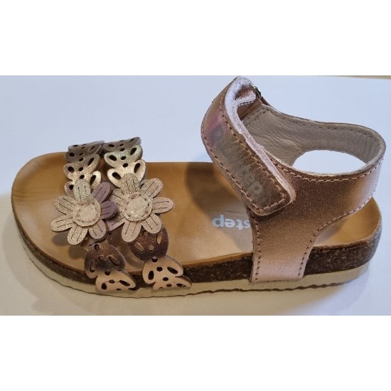 Sandale din piele pentru fete DD Step AC051-246a