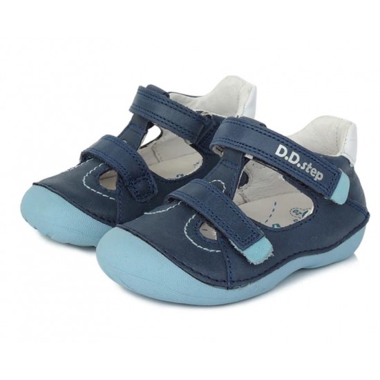 Pantofi decupati din piele baieti DDStep 015-403