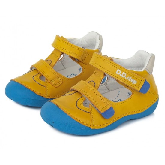 Pantofi decupati din piele baieti DDStep 015-403B