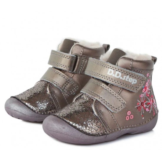 Ghete din piele imblanite fete DDStep 015-435