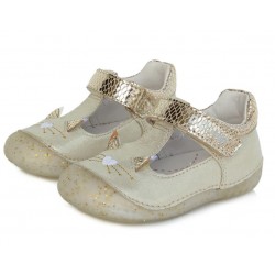 Pantofi decupati din piele fete DDStep 015-543B