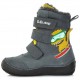 Ghete din piele imblanite baieti DDStep 023-406A