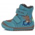 Ghete din piele imblanite baieti DDStep 029-443B