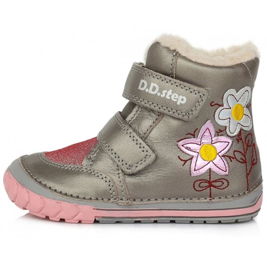 Ghete din piele imblanite fete DDStep 029-767