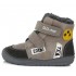 Ghete din piele imblanite baieti DDStep 071-357A