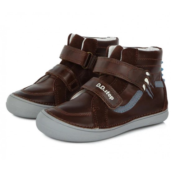 Ghete din piele baieti DDStep 078-610A