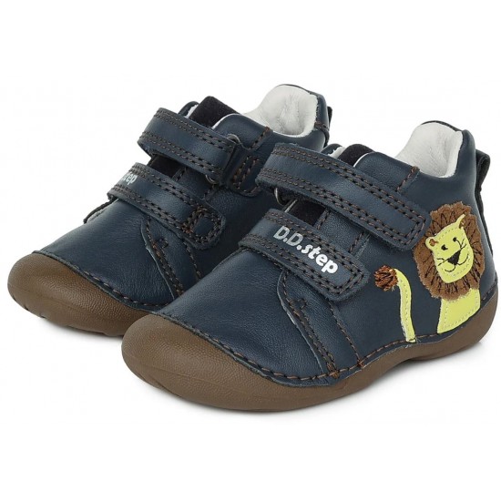 Pantofi din piele pentru baieti DDStep 015-321