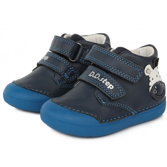 Pantofi din piele pentru baieti DDStep 066-375
