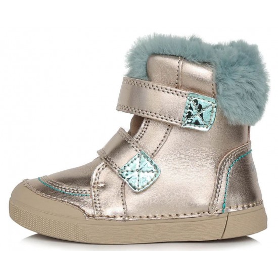 Ghete imblanite din piele fete DDStep 068-394C