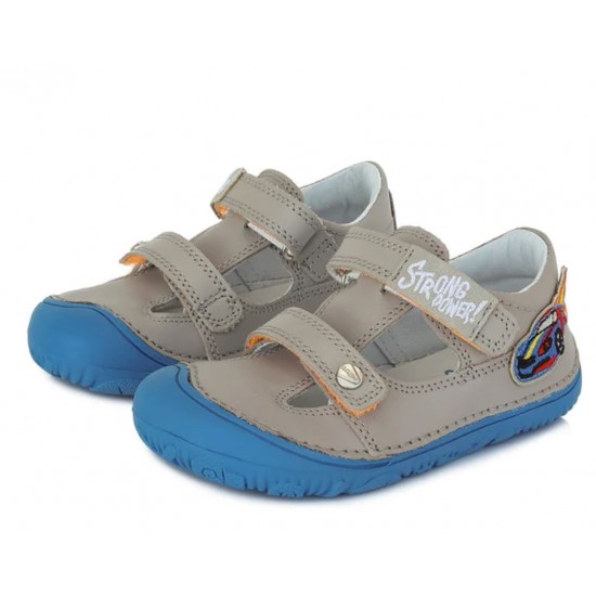 Pantofi decupati baieti din piele DD-Step 073-384A