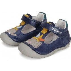 Pantofi decupati din piele baieti DDStep H015-41764