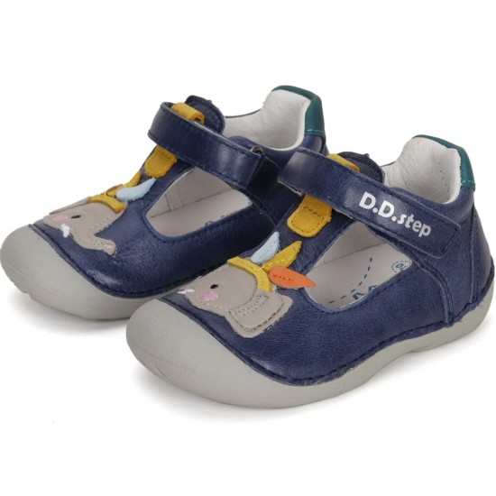 Pantofi decupati din piele baieti DDStep H015-41764