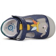 Pantofi decupati din piele baieti DDStep H015-41764