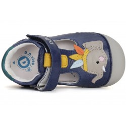 Pantofi decupati din piele baieti DDStep H015-41764