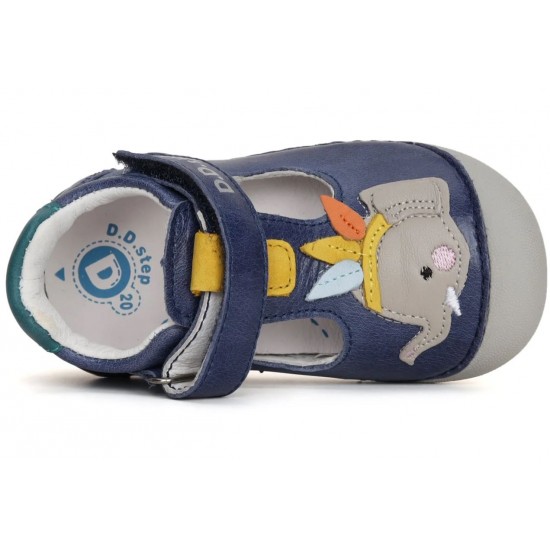 Pantofi decupati din piele baieti DDStep H015-41764