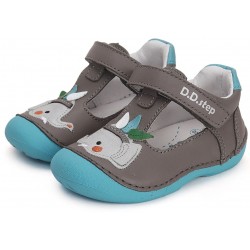 Pantofi decupati din piele baieti DDStep H015-41764A