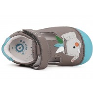 Pantofi decupati din piele baieti DDStep H015-41764A