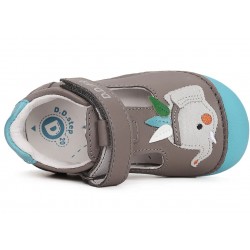 Pantofi decupati din piele baieti DDStep H015-41764A