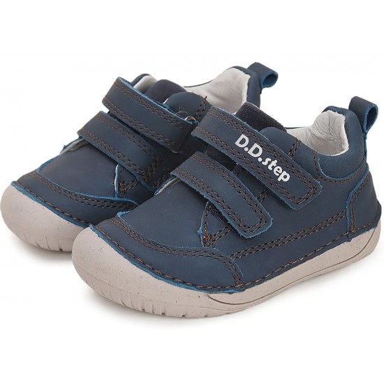 Pantofi din piele baieti DDStep barefoot 070-41351