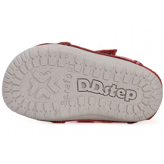 Pantofi din piele fete DDStep Barefoot 070-41351C