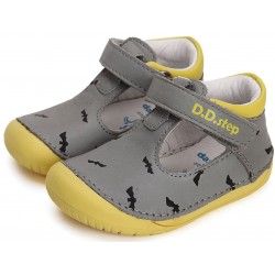 Pantofi decupati din piele baieti DDStep 070-41464B