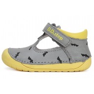 Pantofi decupati din piele baieti DDStep 070-41464B