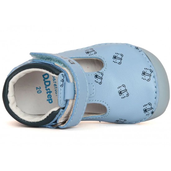 Pantofi decupati din piele baieti DDStep 070-41464