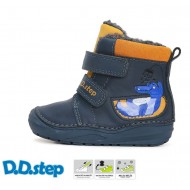 Ghete baieti din piele imblanite DD Step W071-42421