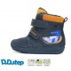 Ghete baieti din piele imblanite DD Step W071-42421