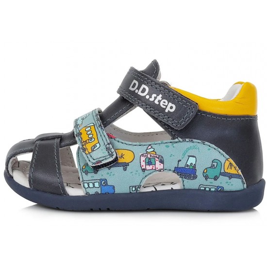 Sandale baieti din piele DD-Step G075-41154