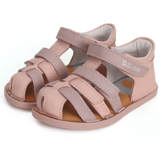 Sandale fete din piele DD-Step Barefoot G076-41876B
