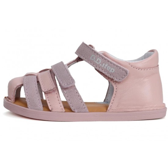 Sandale fete din piele DD-Step Barefoot G076-41876B