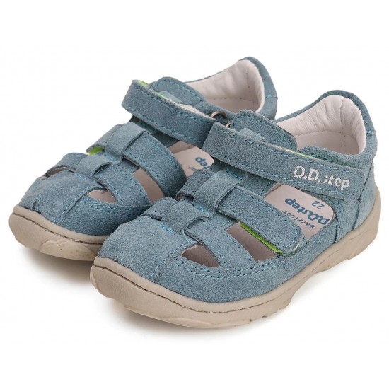 Sandale din piele baieti DDStep G077-41565a Barefoot