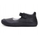 Pantofi negri decupati din piele fete barefoot DDStep H063-42716CM