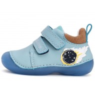 Pantofi baieti din piele cu talpa fluorescenta DDStep S015-42219