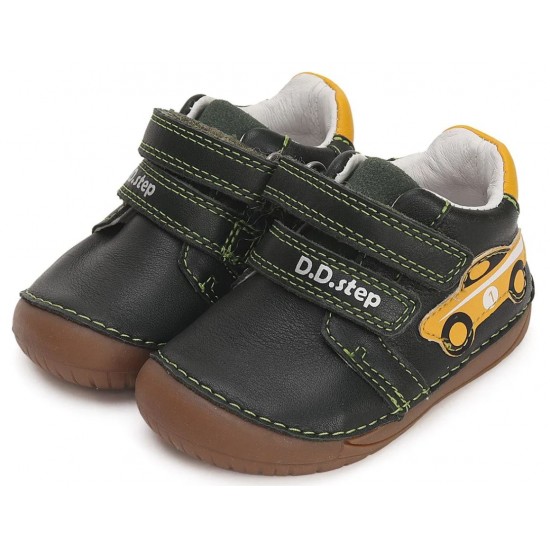 Ghetute baieti din piele Barefoot DDStep S070-42393A