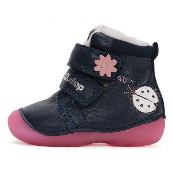 Ghete fete din piele imblanite DD Step W015-42562