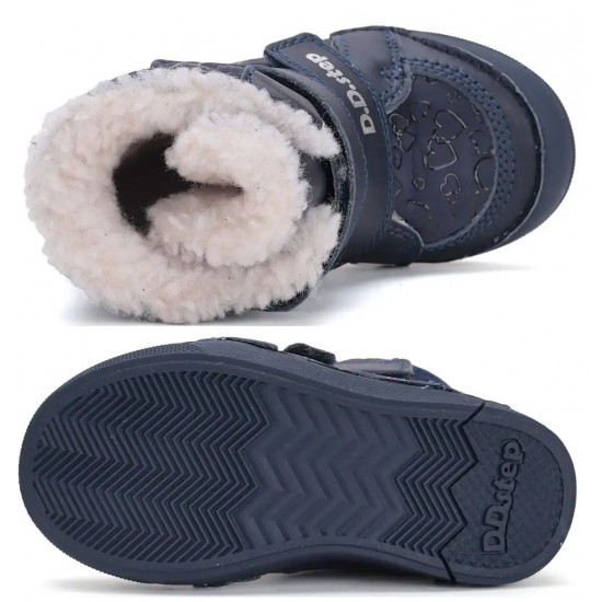 Ghete fete din piele imblanite DD Step W068-42589A