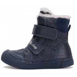 Ghete fete din piele imblanite DD Step W068-42589A