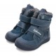 Ghete baieti din piele imblanite cu lumini DD Step W068-52998A