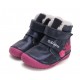 Ghete fete din piele imblanite Barefoot DD Step W070-42110A